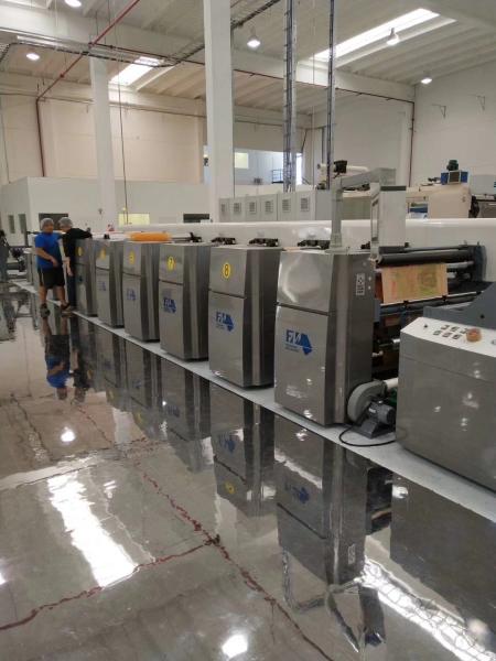 CE Approved Fengming Paper Flexo Paper Bag Printer Unit Type Structure for Printing