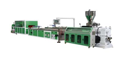 Door Frame PVC Profile Extruder 200kg/H UPVC PVC Edge Banding Machine