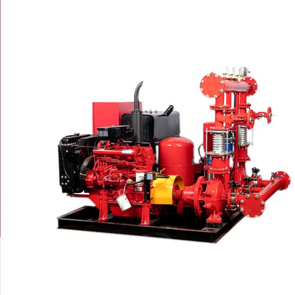 Diesel Engine Fire Pump System 2000GPM Multistage Pump