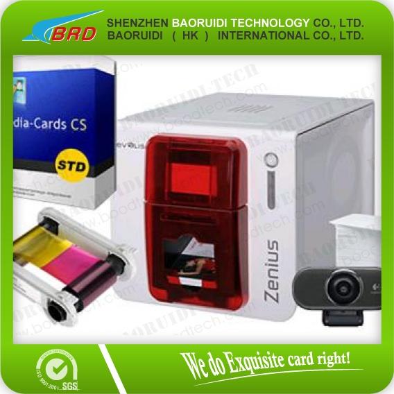 Evolis Zenius plastic multicolor ribbon printer