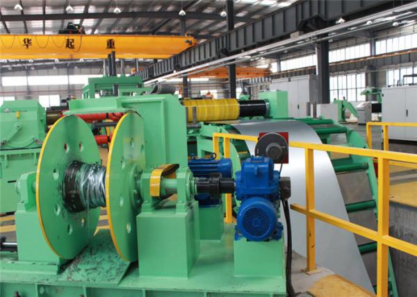 Coil ID φ508mm Coil Slitting Machine , Sheet Metal Cutting Machine 0-150/300m/Min
