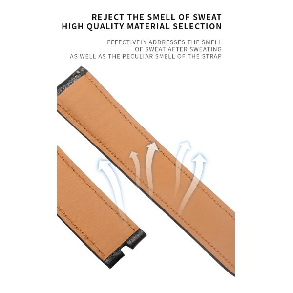 20мм роскошный кожаный часовой пояс для Samsung GaLaxy Watch 5 100% Профессиональный QC Прошел