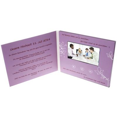 Regional Feature Digital Video Mail Card with 16 9 Ratio