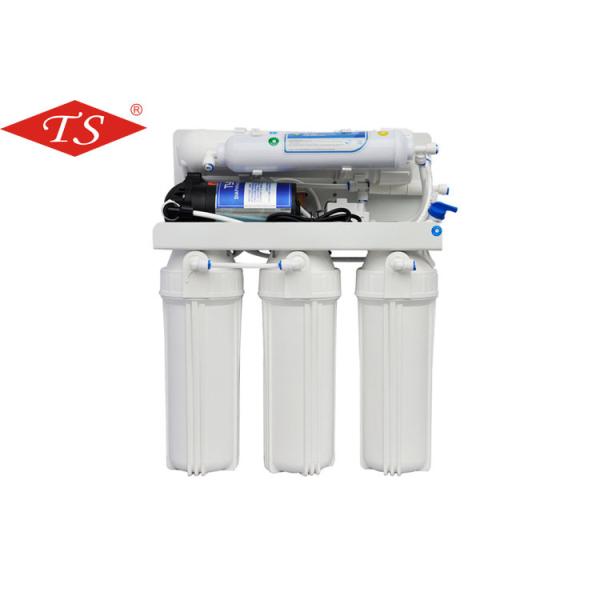 50G 5 Stages Manual Flushing Home Water Purification Systems 0.1 - 0.3MPa Pressure