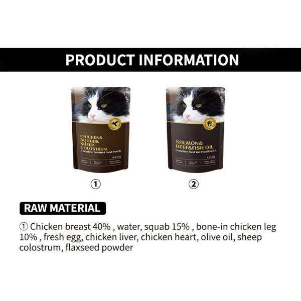 Pet Cat Wet Food Professional OEM Cat Food Lunch Box for Medium Breeds at Special Diet