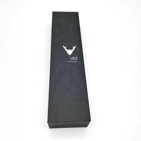 Custom Printing Watch Gift Packaging Box Luxury Black Cardboard