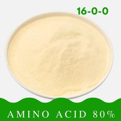Adubo orgânico do nitrogênio do composto do ácido aminado para o nitrogênio 16-0-0 de Solu dos vegetais