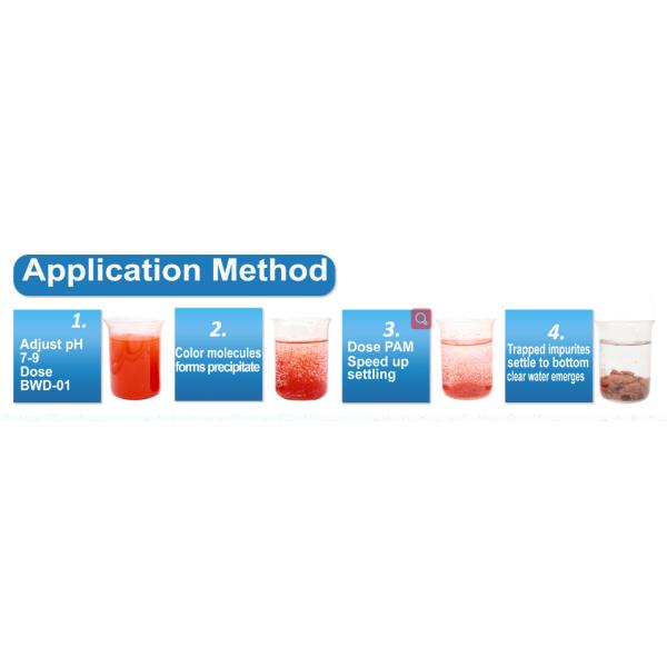 Textile Wastewater Decoloring Agent Water Treatment Purify The Water Remove Color