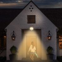 Luz posta solar impermeável 6000K Dimmable do sensor de movimento do diodo emissor de luz IP65