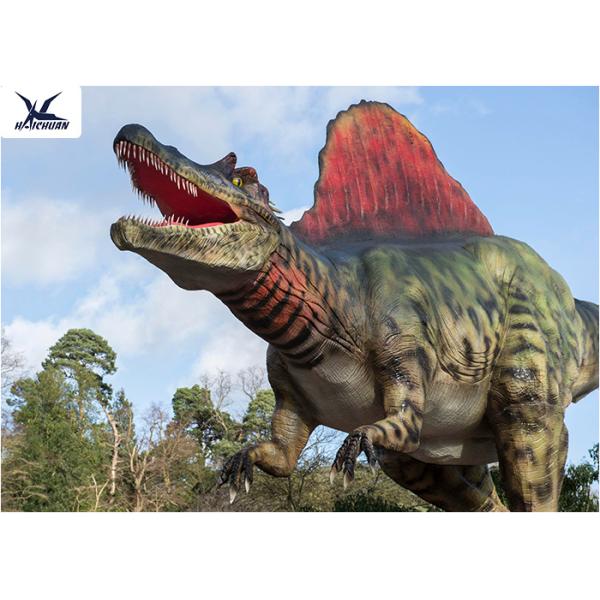 Attractive Dinosaur Lawn Ornament For Jurassic Park , Decorative Animal Garden Ornaments