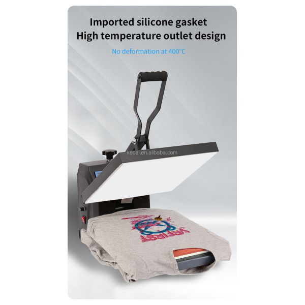 38x38cm Imprimante Flat T-shirt and Hot Press Transfer Machine