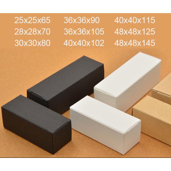 Customized Cosmetics Kraft Paper Essential Oil Bottle Packaging Boxes