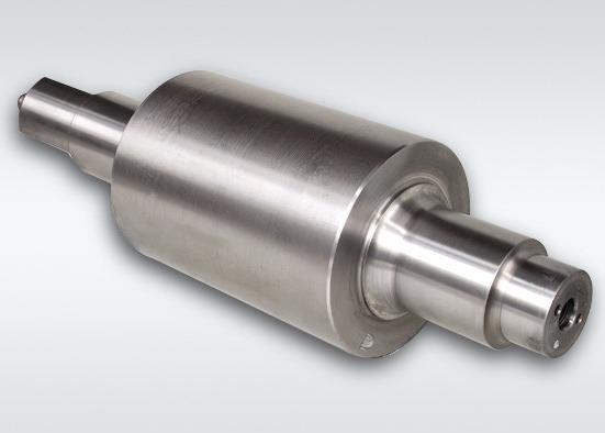 forging high quality sae4340 Sae8620 steel backup roller forged steel rotor shaft