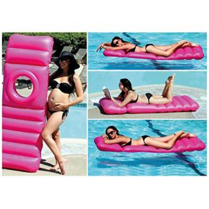 Inflatable Maternity Yoga mat Pregnancy Mattress with a Hole to Lie on Your Stomach Soft Comfortable Yoga Mats Protective