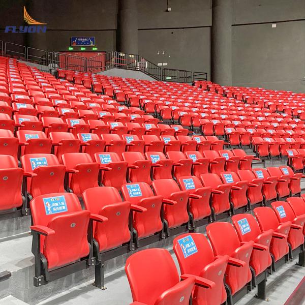 Bancos de estádio de plástico de alta resistência climática para assentos de estádio