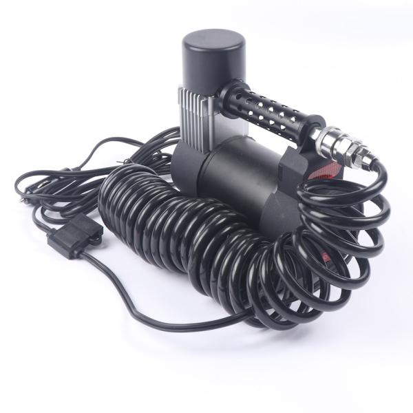 High Flow Car Air Compressor 250PSI Pressure Gauge Inflator for Truck Tire Pressure Monitor DC 12V Junju
