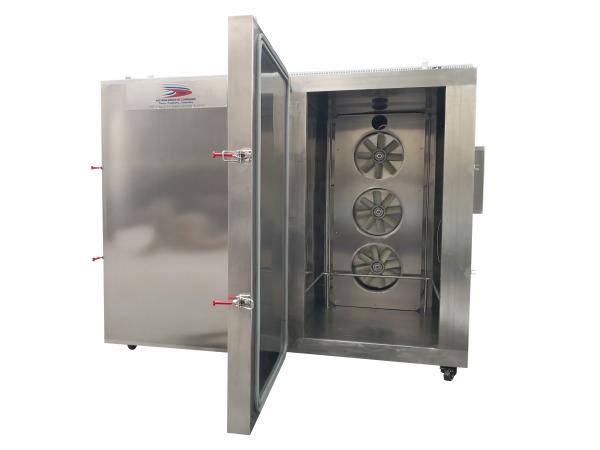 3kw Liquid Nitrogen Blast Freezer 300 Kgs/Hour 15 Cu Ft Chest Freezer OEM