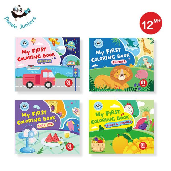 DIY Doodle Toddlers Coloring Book Creativity Inspiring For Kids 4 Year Old and Up