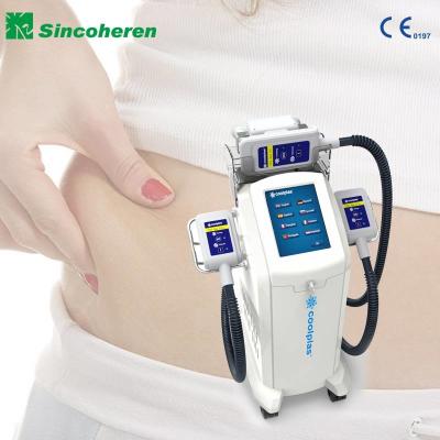 Máquina gorda de congelação gorda da redução do funcionamento simultâneo das cabeças do emagrecimento 2 do OEM/ODM