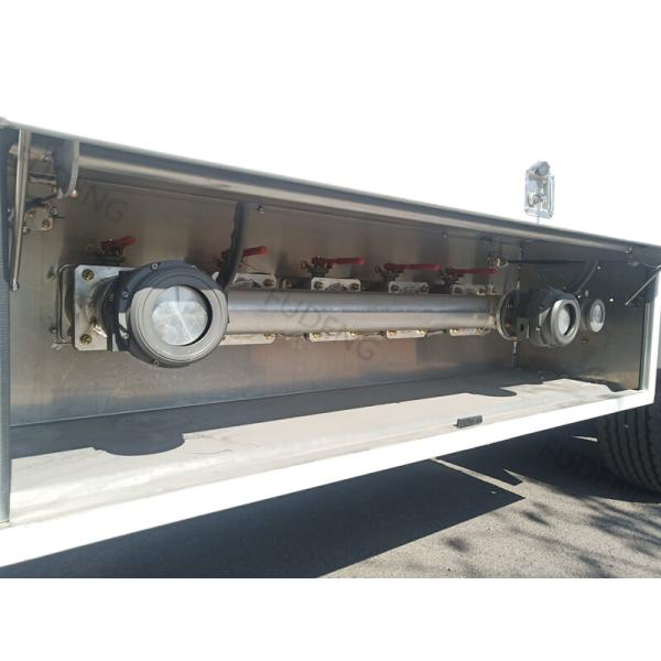 Petrol Oil 6 Compartment 42000L Aluminium Fuel Tanker