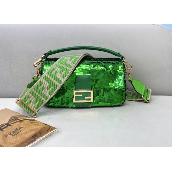 Bead Piece Decoration Bling Bag Unque Shine Cross-Body Bag Baguette Bag