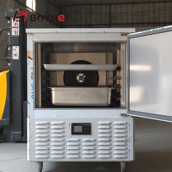 2200w 100L Commercial Kitchen Equipment 8 Layers Blast Freezer 30 mins can get minus 40°C
