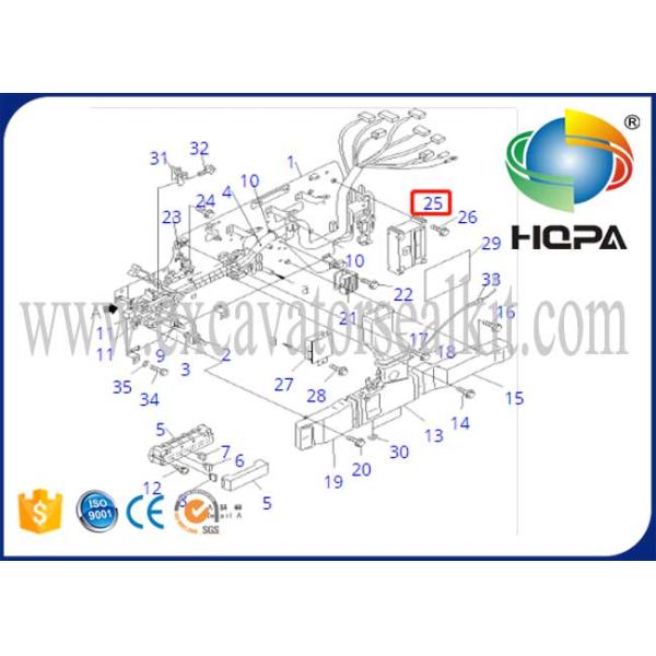 PC200-6 (6D102) Controller 7834-21-6000 7834-21-6001 7834-21-6002 7834-21-6003