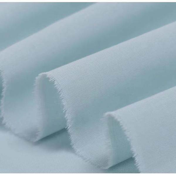 Tela de algodón de popelina de uniforme escolar 133X72 100% algodón 40SX40S 120GSM tejido