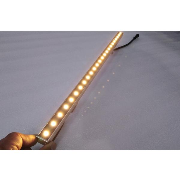 RGB 3 In 1 Linear LED Wall Washer Lighting Fixtures With Stainless Steel 316 Housing