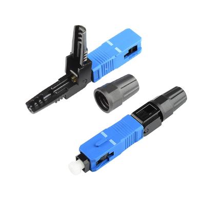 Conector rápido simples do SC UPC FTTH de LAN Wan Data
