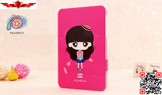 New 100% Qualify Perfect Fit Cartoon Ultra Thin PU Leather Cover Case For Lenovo S5000