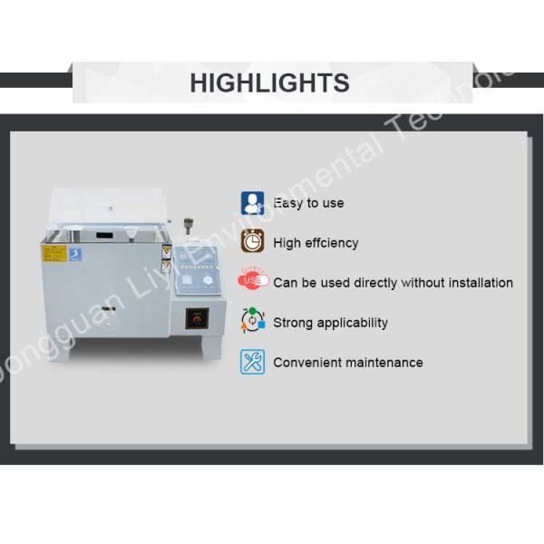 El agua cíclica de la cámara de la prueba de corrosión de la sal rocía el dispositivo de la prueba