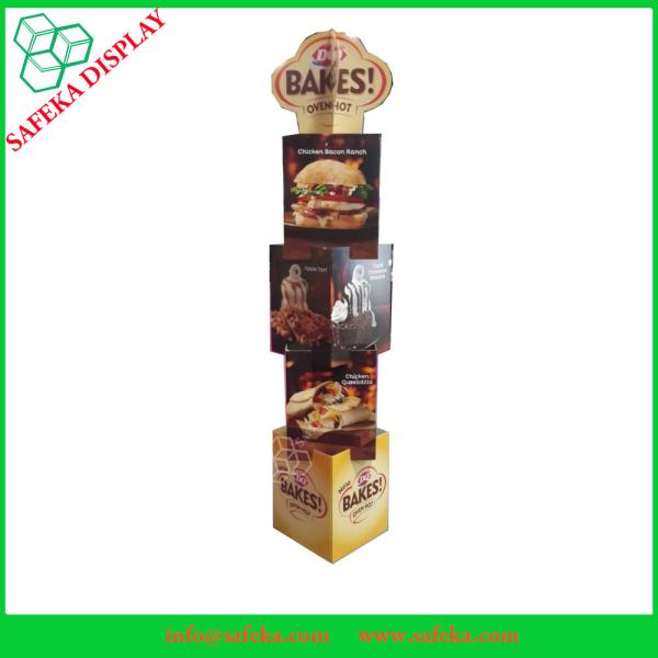 2017 NEW custom design print paper display for food
