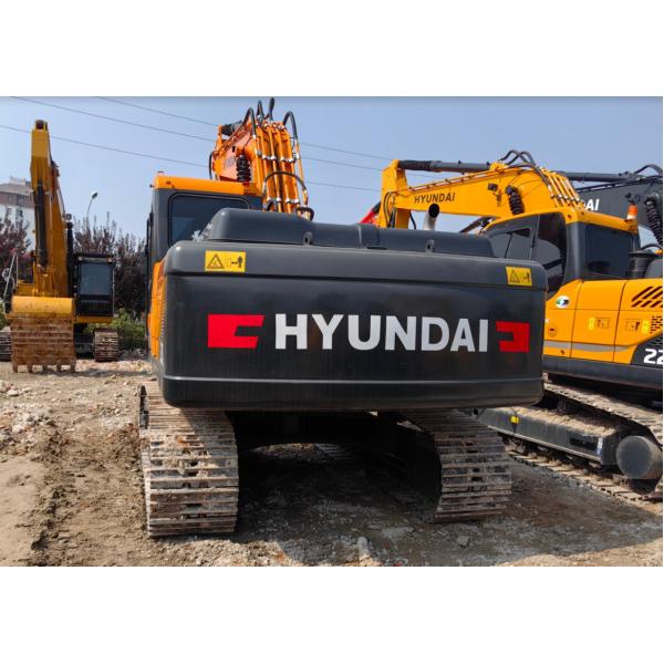 Excavateur Hyundai 220 utilisé de 22T, capacité de seau 1 M3