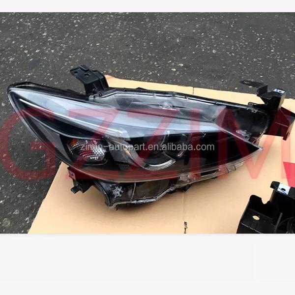 Kit de luz dianteira de lâmpada ABS de plástico LED para Mazda 6 2017