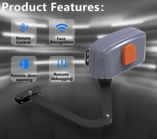 Industrial Sliding Door Opener System For 800Kg Steel Gates | IP66 Waterproof