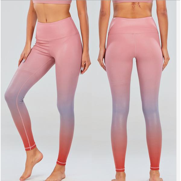 Гетры обжатия талии красочных женщин гетры колготков спортзала дам высокие