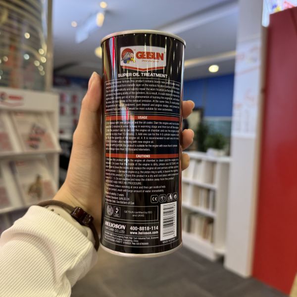 GETSUN Engine Oil Treatment and Fuel Additive with Powerful Cleaning Action Restores Engine Performance and Enhances Fuel Economy