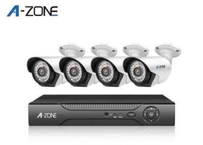 720P 4 Channel Poe Camera System , Full Hd Poe Nvr Security System 1 megapixel