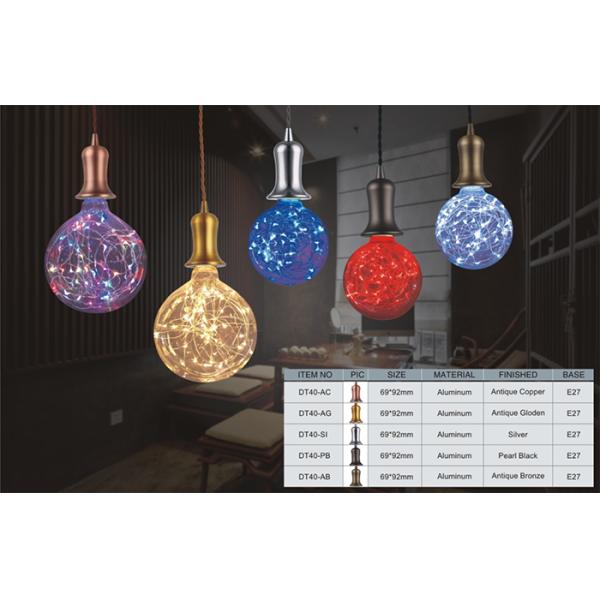 Винтажный привесной светлый шарик Холдерфор смертной казни через повешение гнезда Э27 все украшение