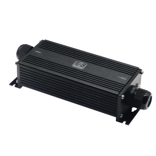 産業用PoEエクステンダー – 1-in 1-out、ギガビット、90W、IP67、-40°C～80°C