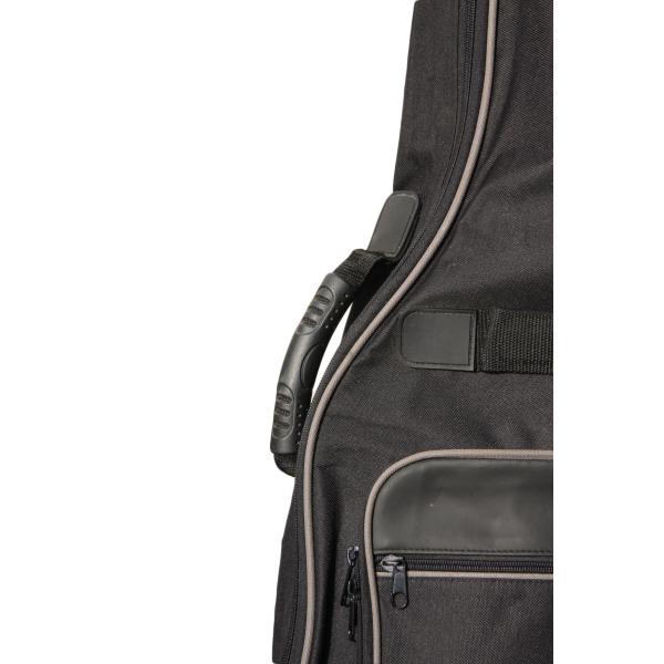 Custom Leather Fashion Oxford Fabric Double Straps ABS Guitar Musical Instrument Cases