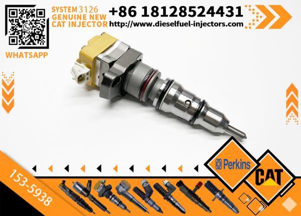 Common Rail Injector Fuel Injecto 174-7526 174-7528 179-6020 153-5938 for 3412 Excavator 3412E/5110B