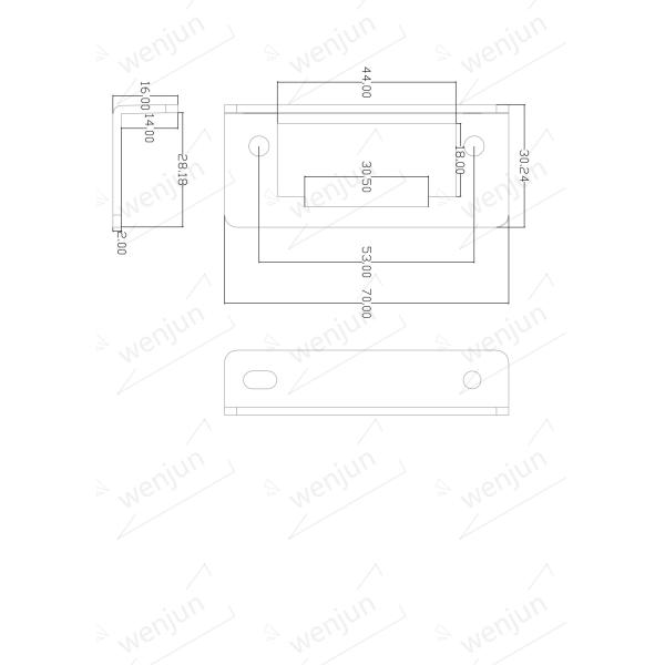Кронштейн OBD2 для собранной разъем-розетки используемой для интерфейса Kia