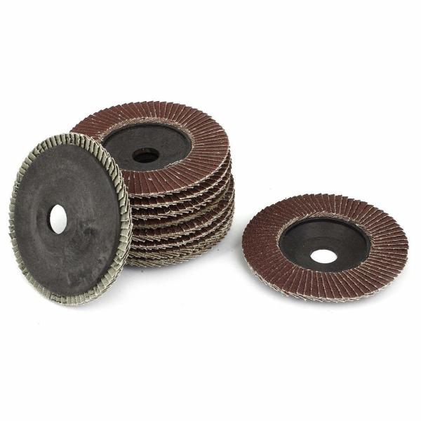 4 Inch Aluminum Oxide Flap Disc 320 Grit for Metal Grinding