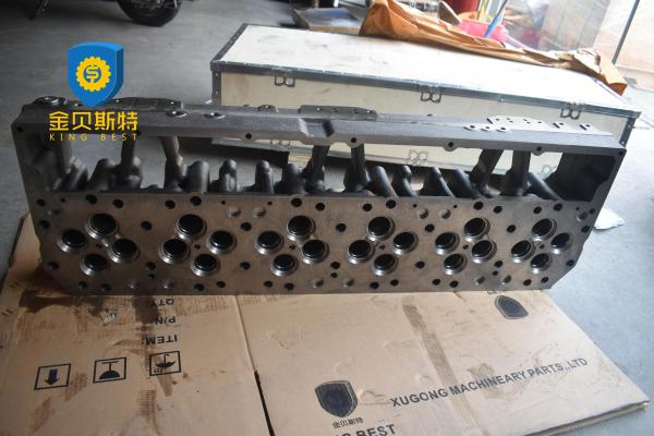Cabeça de cilindro do motor diesel C12 da máquina escavadora E345 de , peças sobresselentes dos motores diesel do