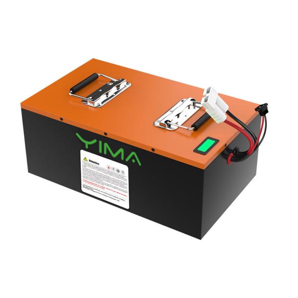 CE UN38.3 Certifié Smart BMS Chariot de golf électrique Batterie au lithium 60Ah 70Ah 90Ah 110Ah 60V