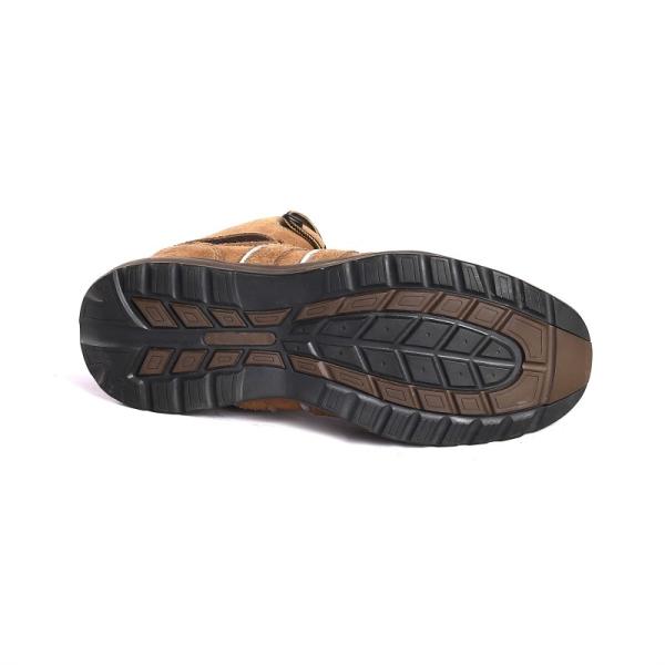 Steel Toe Cement Safety Shoes featuring Lace-up Closure Type and Slip Resistant Function Work Boots