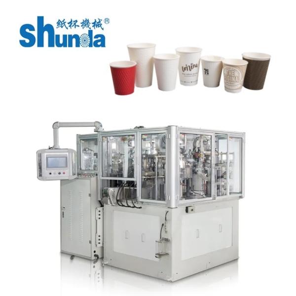 Size 2-46 Oz Material Thickness 135-450gsm Disposable Tea Cup Making Machine
