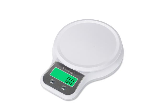 11 Lb 5 Kg Green Black-Lit Electronic Kitchen Scales , Digital Food Weighing Scales